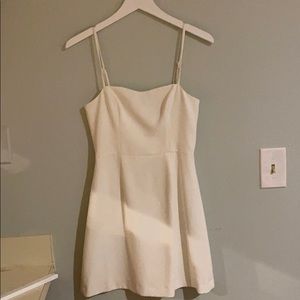 French Connection White A Line Dress Sz 2